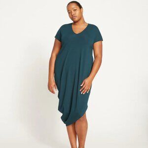 NTW Universal Standard Iconic Geneva Dress - Deep Sea (teal)